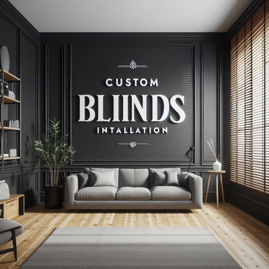 Custom Blinds Installation